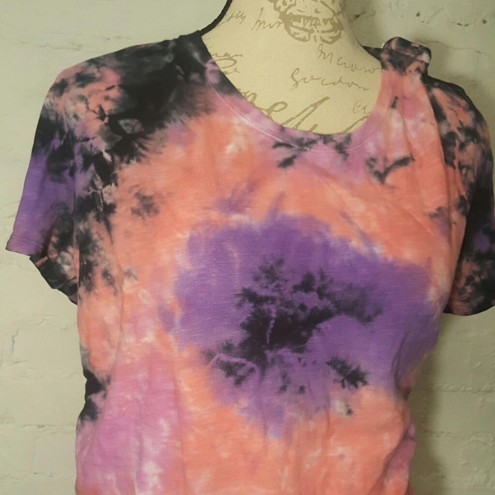 Victoria's Secret PINK Tie Dye T Shirt LG